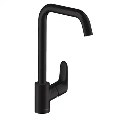 HANSGROHE Focus 260 Смеситель для кухни, черный матовый (31820670)