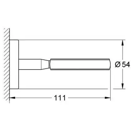 Тримач для аксесуарів Grohe Bau Cosmopolitan Neutral (40585001)