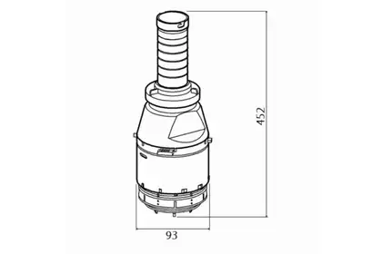 Клапан, що змиває Grohe Servo, білий (42690000)