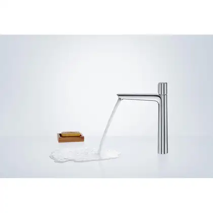 Змішувач для умивальника Hansgrohe Talis E 240 Select з донним клапаном pop-up, хром (71752000)