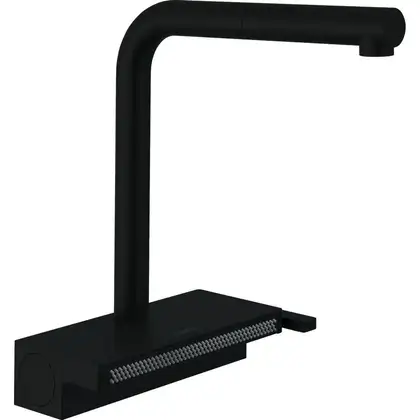 Hansgrohe Aguno Select 250 Змішувач для кухні, чорний матовий (73830670)