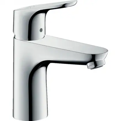 Змішувач для умивальника Hansgrohe Focus E 100 LowFlow з донним клапаном, хром (31603000)