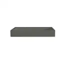 Nic-Design Умивальник підвісний Nic Design Cool без переливу 100х50x12.5 см, Agrilla матовий (001232052)