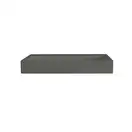 Nic-Design Умивальник підвісний Nic Design Cool без переливу 120х51x12.5 см, Agrilla матовий (001233052)