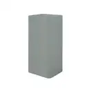 Nic-Design Умивальник окремо стоячий Nic Design Semplice 40х40х85 см без переливу, зі зливом у стіну, Cemento матовий (001372047)