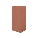 Nic-Design Умивальник окремо стоячий Nic Design Semplice 40х40х85 см без переливу, зі зливом у стіну, Fard глянець (001372072)