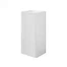 Nic-Design Умивальник окремо стоячий Nic Design Semplice 40х40х85 см без переливу, злив у підлогу, білий глянець (001373001)