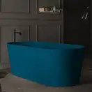Nic-Design Ванна зі штучного каменю Nic Design Bay 160x80 см, Denim глянець (014719076)