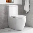 Quarter-Bath Унітаз підлоговий Quarter Bath Deep 63cm з бачком, білий (70DE06001.00.1.3.01_70DE60001.00.2)