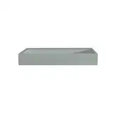Умивальник підвісний Nic Design Cool без переливу 100х50x12.5 см, Cemento матовий (001232047)