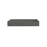 Nic-Design Умивальник підвісний Nic Design Cool без переливу 100х50x12.5 см, Agrilla матовий (001232052)