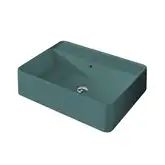 Умивальник на стільницю з переливом Nic Design Semplice 60х45х16 см, Amazzonia глянець N/F (001384077 NF)