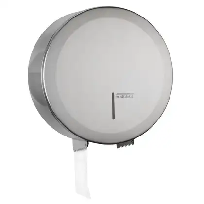 Тримач туалетного паперу Mediclinics Jumbo Industrial, сатиновий (PR2783CS)