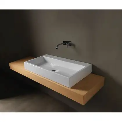 Nic-Design Умивальник підвісний Nic Design Cool без переливу 100х50x12.5 см, Agrilla матовий (001232052)