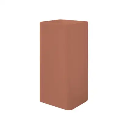 Nic-Design Умивальник окремо стоячий Nic Design Semplice 40х40х85 см без переливу, зі зливом у стіну, Fard глянець (001372072)