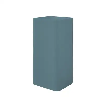 Nic-Design Умивальник окремо стоячий Nic Design Semplice 40х40х85 см без переливу, злив у підлогу, Polvere матовий (001373057)