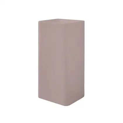 Nic-Design Умивальник окремо стоячий Nic Design Semplice 40х40х85 см без переливу, злив у підлогу, Cipria матовий (001373060)