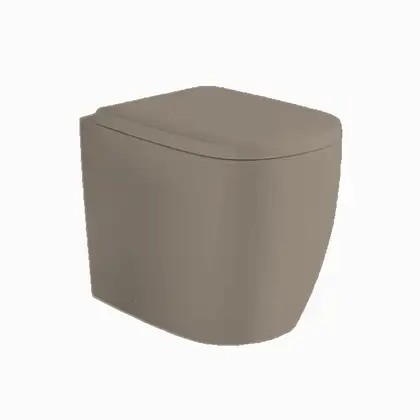 Nic-Design Унітаз для підлоги Nic Design Ovvio 37,4х53х42 см, Sabbia матовий (003859051)