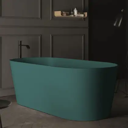 Nic-Design Ванна зі штучного каменю Nic Design Bay 160x80 см, Amazzonia глянець (014719077)