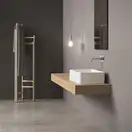 Nic-Design Умивальник на стільницю Nic Design Semplice 60х37х16 см, чорний глянець (001383008)