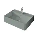 Nic-Design Умивальник на стільницю Nic Design Semplice 60х45х16 см з отвором під змішувач, Cemento матовий C/F (001384047 CF)