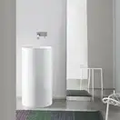 Nic-Design Nic Design Ovvio Умивальник окремо стоячий, білий глянець (001455001)