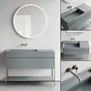Nic-Design Стелаж для умивальника Nic Design Elen 120, Brushed Bronze (02173765) (021737065)
