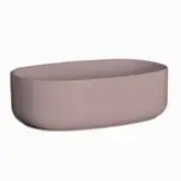 Умивальник на стільницю Nic Design Semplice 50х40х15 см, Cipria матовий (001375060)