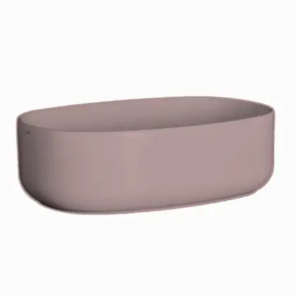 Nic-Design Умивальник на стільницю Nic Design Semplice 55х40х15 см, Cipria матовий (001376060)