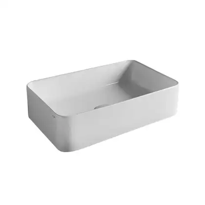 Nic-Design Умивальник на стільницю Nic Design Semplice 60х37х16 см, білий глянець (001383001)