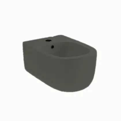 Nic-Design Біде підвісне Nic Design Ovvio 37,4х53х28,5 см, Argilla матовий (004434052)