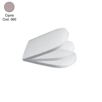 Nic-Design Кришка для унітазу Nic Design Ovvio, cipria (005437060)