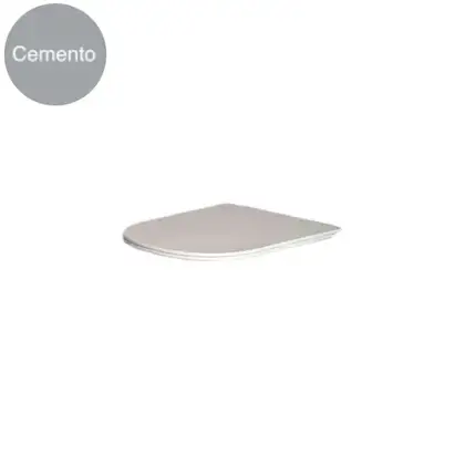 Nic-Design Кришка для унітазу Nic Design Pin плавне опускання, cemento matt (005712047)