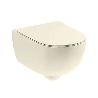 Nic-Design Кришка для унітазу Nic Design Pin Soft-Close, Vaniglia mat (005712056)