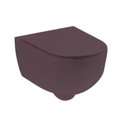 Nic-Design Кришка для унітазу Nic Design Pin Soft-Close, Prugna mat (005712058)