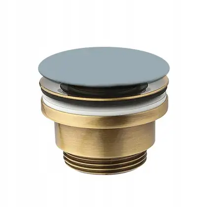 Nic-Design Донний клапан Nic Design, brushed bronze/cemento matt (007718047)