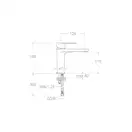 Ramon-Soler Ramon Soler ALEXIA Змішувач раковини, нікель (3604NC36A302177)