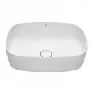 Умивальник на стільницю Roca Inspira Soft 50х37 см, білий (A327500620)