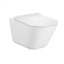 Roca Gap Rimless Square Compacto підвісний унітаз, білий (A34H473000)