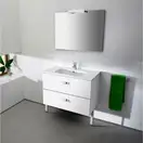 Тумба з умивальником Roca VICTORIA 100, білий (A855851806)