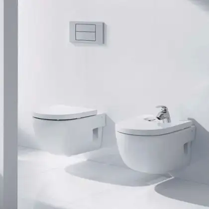 Унітаз підвісний Roca Meridian-N Compacto з кришкою soft close 48х36 (A34H248000)