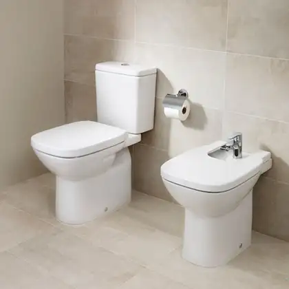 Унітаз компакт Roca Debba з кришкою (A34P998000)