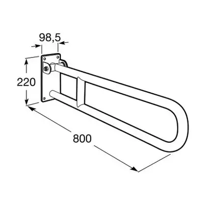 Поручень відкидний Roca Access (A816933001)