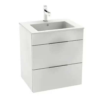 Тумба c умивальником Roca Suit 54 х 42,2 х h60,7 см, колір білий (A85118A806)