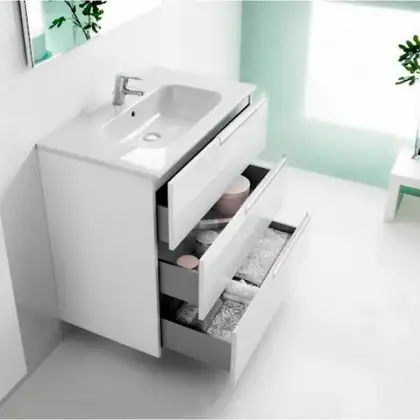 Тумба з умивальником Roca Victoria-N 80x46 білий (A855837806) Тумба з умивальником Roca Victoria-N 80x46 білий (A855837806)