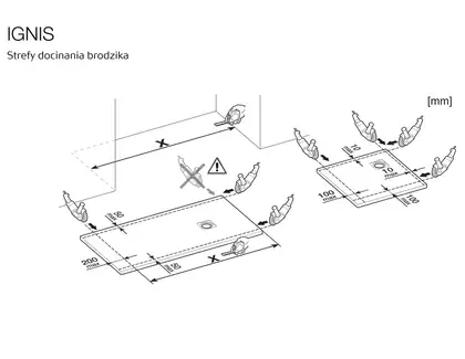 Душовий піддон Roca Ignis 100x90 Pizarra (AP7013E838401200) Душовий піддон Roca Ignis 100x90 Pizarra (AP7013E838401200)
