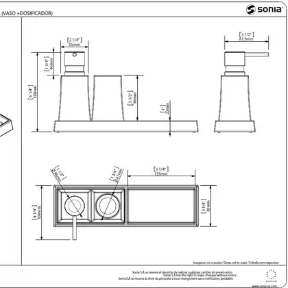 Набір аксесуарів Sonia S7 (131822) Набір аксесуарів Sonia S7 (131822)