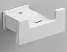 Гачок настінний подвійний Sonia S-CUBE, білий матовий (176359)