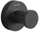 Гачок Sonia Astral Black, латунь 50х50х47 мм, чорний матовий (185160)