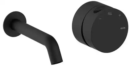 Змішувач для умивальника GRB Incool Black, чорний матовий (90108002)